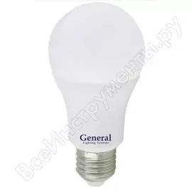 Светодиодная лампа general lighting systems eco wa60p-15w-e27-660345