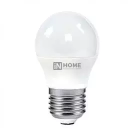 Светодиодная лампа IN HOME LED-ШАР-VC 4690612020525