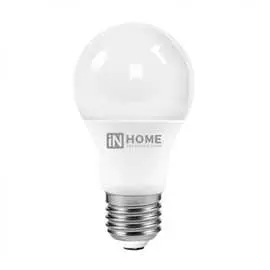 Светодиодная лампа IN HOME LED-A60-VC 4690612020211
