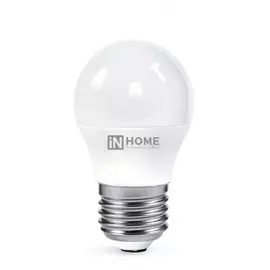 Светодиодная лампа IN HOME LED-ШАР-VC 4690612024943