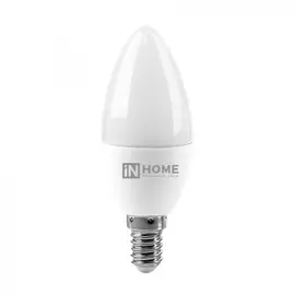 Светодиодная лампа IN HOME LED-СВЕЧА-VC 4690612020396