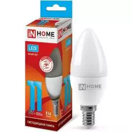 Светодиодная лампа IN HOME LED-СВЕЧА-VC 4690612020471