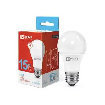 Светодиодная лампа IN HOME LED-A60-VC 4690612020280