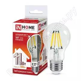 Светодиодная лампа IN HOME LED-A60-deco 4690612026169