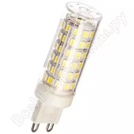 Светодиодная лампа in home led-jcd-vc 9вт 230в g9 6500к 810лм 4690612019949