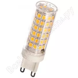 Светодиодная лампа in home led-jcd-vc 9вт 230в g9 3000к 810лм 4690612019925