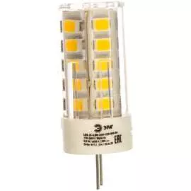 Светодиодная лампа ЭРА LED smd JC-3,5w-220V-corn, ceramics-840-G4 Б0027856