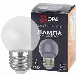 Светодиодная лампа ЭРА ERAWL45E27 LED P451WЕ27 Б0049572