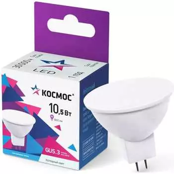 Светодиодная лампа КОСМОС LkecLED10.5wJCDRC65