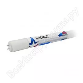 Светодиодная лампа космос t8 9w 220v g13 4000k glass 600мм lksm_led9wg13t840gl