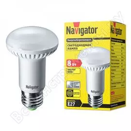 Светодиодная лампа Navigator NLL-R63-8-230-4K-E27 94138 209683