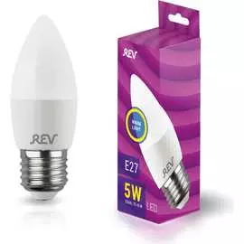 Светодиодная лампа REV FROST LED С37 E27 5Вт 2700K 32273 3
