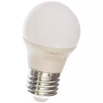 Светодиодная лампа Ergolux Шар LED-G45-7W-E27-4K 172-265В 12145