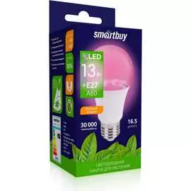 Светодиодная лампа Smartbuy ФИТО SBL-A60-13-fito-E27