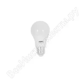 Светодиодная лампа старт в колбе лон, холодный свет fp eco ledglse27 10w 40 fp