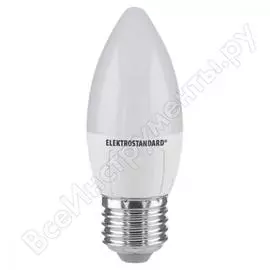 Светодиодная лампа (свеча) elektrostandard сd led 6w 4200k e27 a034849