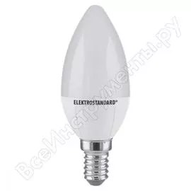 Светодиодная лампа (свеча) elektrostandard сd led 6w 4200k e14 a034837