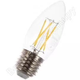 Светодиодная лампа sweko 5 шт 17led-c35-4w-230-4000k-e27-cl