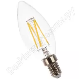 Светодиодная лампа sweko 5 шт 17led-c35-4w-230-4000k-e14-cl