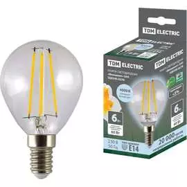 Светодиодная лампа TDM ELECTRIC Филамент SQ0340-0278