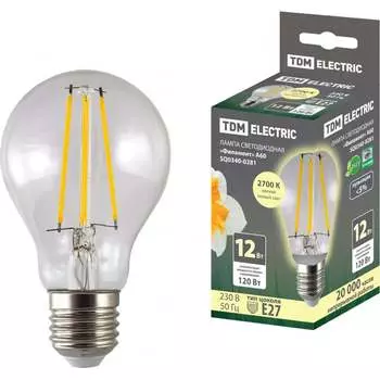 Светодиодная лампа TDM ELECTRIC Филамент SQ0340-0281