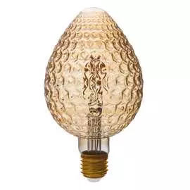 Светодиодная лампа thomson led deco filament cone 4w 480lm e27 95*165 1800k gold th-b2192