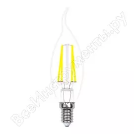 Светодиодная лампа Uniel LED-CW35-5W/WW/E14/CL/MB GLM10TR UL-00002368