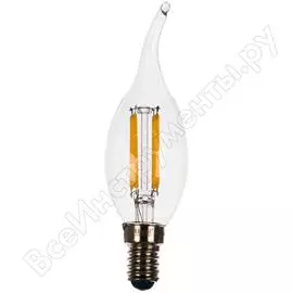 Светодиодная лампа Uniel LED-CW35-6W/WW/E14/CL GLA01TR UL-00002199