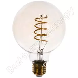 Светодиодная лампа Uniel LED-G95-4W/GOLDEN/E27/CW GLV21GO UL-00001818