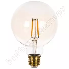 Светодиодная лампа Uniel LED-G95-6W/GOLDEN/E27 GLV21GO Vintage UL-00002359