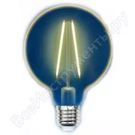 Светодиодная лампа uniel vintage led-g80-4w/golden/e27 glv21go ul-00000903