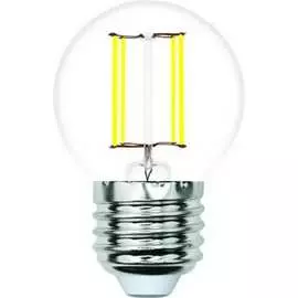 Светодиодная лампа Volpe LED-G45-6W/4000K/E27/CL/SLF UL-00008309