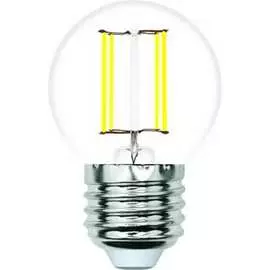 Светодиодная лампа Volpe LED-G45-7W/3000K/E27/CL/SLF UL-00008310