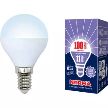 Светодиодная лампа Volpe LED-G45-11W/DW/E14/FR/NR UL-00003830