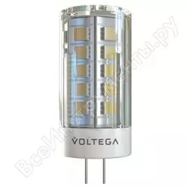 Светодиодная лампа voltega капсула g4 2800к 4w 7030