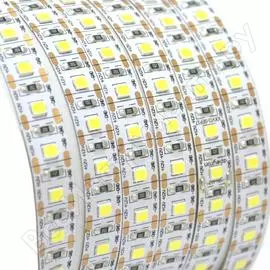 Светодиодная лента apeyron 12в, 16.6вт/м, smd2835, 100д/м, холодный белый 102