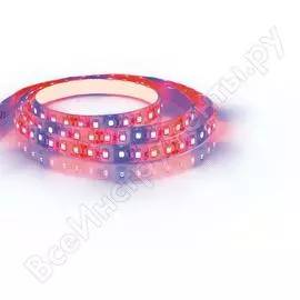 Светодиодная лента feron ls670/ 120smd2835/м 9.6вт/м 12v 5000х10х1.84мм для растений, ip65, с одним коннектором мама 29518