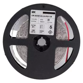 Светодиодная лента IEK LSR-2835W120-9 LSR1-2-120-20-3-05