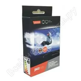 Светодиодная лента jazzway pls-tv-usb 0.9 wh 5050, 30 ip54 black pcb 2853424