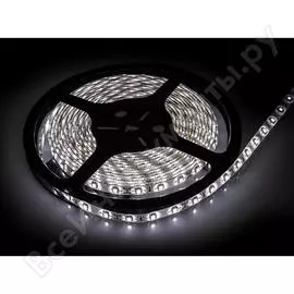 Светодиодная лента llt ls 35w-60/65 60led 4.8вт/м 12в ip65 холодный белый 6000k 4680005958870