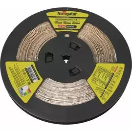 Светодиодная лента Navigator 71 245 NLS-3528W60-4.8-IP20-12V-R50 71245