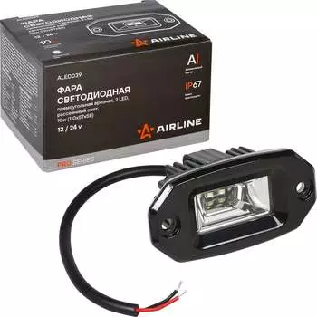 Светодиодная прямоугольная врезная фара Airline PRO ALED039