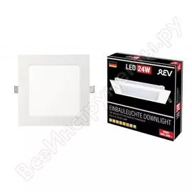 Встраиваемая светодиодная панель REV SuperSlim Quadro 28983 8