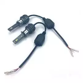 Светодиодные лампы vizant d20 цоколь h1 csp 3570 philips 24w 4400lm 5000k, 2 шт. d20h1
