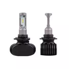 Светодиодные лампы vizant d5 цоколь hb4 9006 с чипом csp 4000lm 5000k, 2 шт. d5hb4