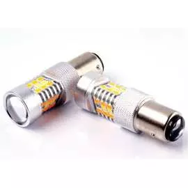 Светодиодные лампы vizant двухконтактные белый т20 1157 яркость 600 1200lm 5000k 2 шт. b190