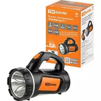 Светодиодный аккумуляторный фонарь TDM