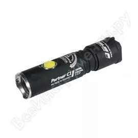 Светодиодный фонарь armytek partner c1 pro v3, 800 лм, 1-cr123a f02802sc