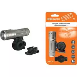 Светодиодный фонарь TDM ELECTRIC Велосипедный 1 SQ0350-0027