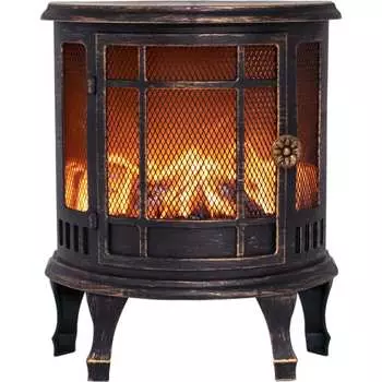 Светодиодный камин Neon-Night винтаж мини 511-023